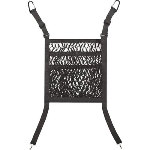 Strong Elastic Car Mesh Net Bag Between Car Organizer Seat Back Storage Bag Luggage Holder Pocket For Car Styling