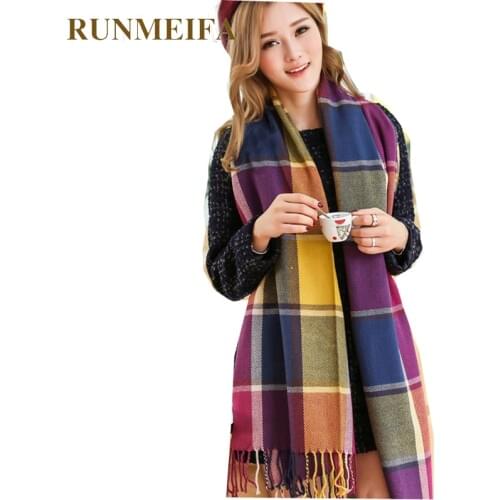 RUNMEIFA Women's Cashmere Scarves