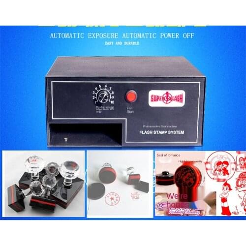 220V Digital Photosensitive seal Flash Stamp Machine Selfinking Stamping Making Seal System Laser engraving machine