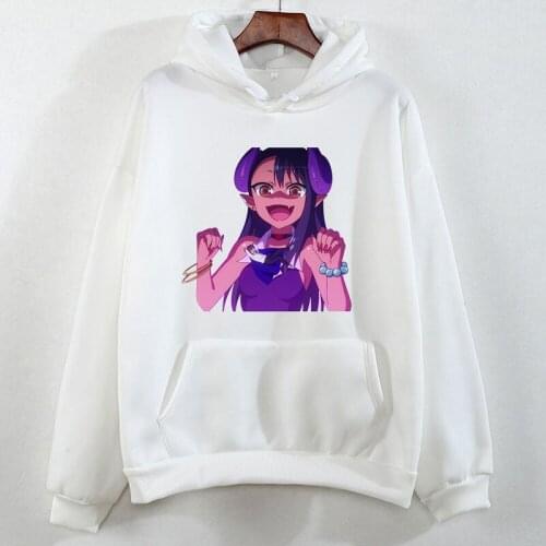 Nagatoro Printing Mens Sweatshirt Spring Hoodies Women Men Hoody Fashion Cartoon Streetwear Harajuku Hoodies Autumn Sweatshirts