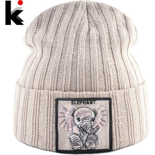 Streetwear Skullies Beanies Men Knitted Wool Hats With Embroidery Patch Fashion Hip Hop Bonnet Gorras Women Casual Hat Boys Girl