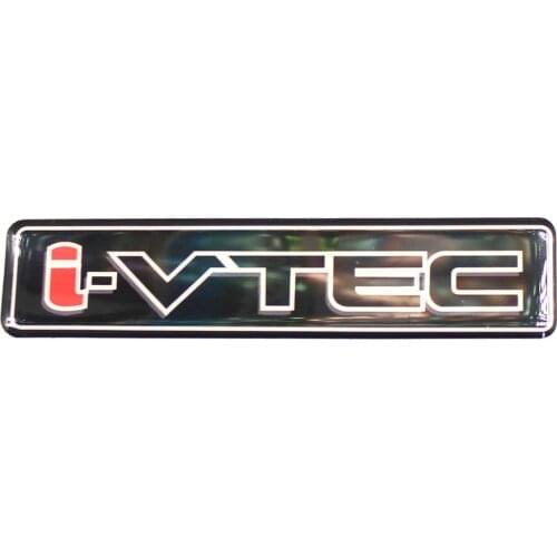 VTEC I-VTEC Logo Metal Car Styling Emblem Tail Body Badge Sticker For Honda Civic Accord Odyssey Spirior CRV SUV I-VTEC
