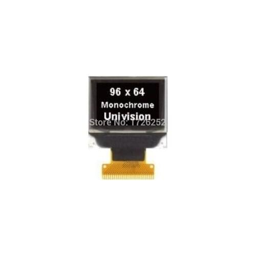0.95 inch 25PIN White OLED Screen SSD1305 Drive IC 96*64 Parallel / I2C / SPI Interface