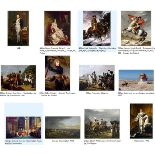 12pcs -GOOD quality-HOME TOP decorative art Emperor of the French Napoleon Bonaparte painting print art--wholesale print art