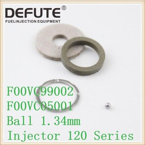 30 bags Common Rail Fuel Injectors Repair kits Gasket F00VC99002 Steel Ball F00VC05001
