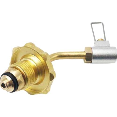 Camping Stoves Propane Refill Adapter Gas Burner Butane Filling Connector