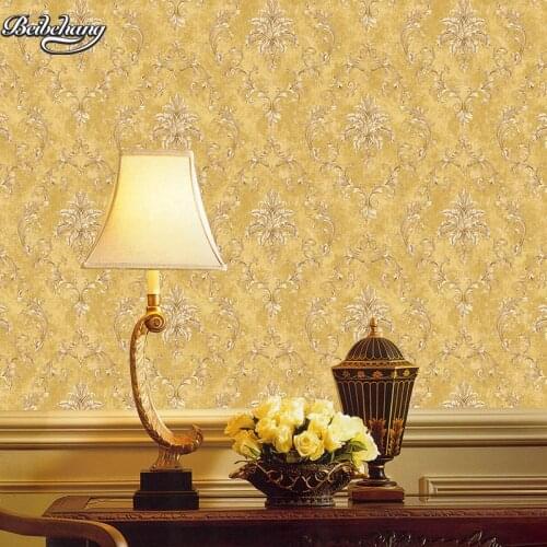 Beibehang High - grade non - woven 99060 non - woven wallpaper European warm living room bedroom background wallpaper