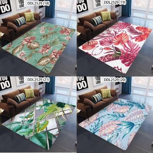 Color printing flowers round area rug Kitchen carpet kids room rug Kitchen mat rugs for bedroom Carpet living room circle rug