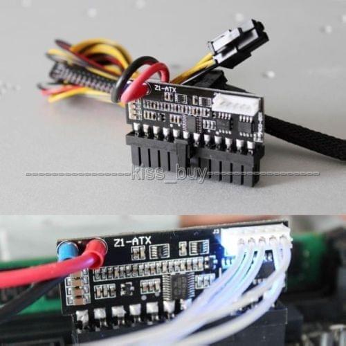 DYKB 160W 24 Pin PICO-BOX DC ATX Switch PSU Mini ITX ATX High Power Supply Module 12V DC for PC motherboard