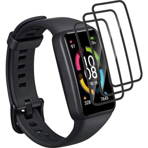 Full Curved Screen Protector For Huawei Band 6 Protective Film For Honor Band 6 Band6 Smart Watch Wristband