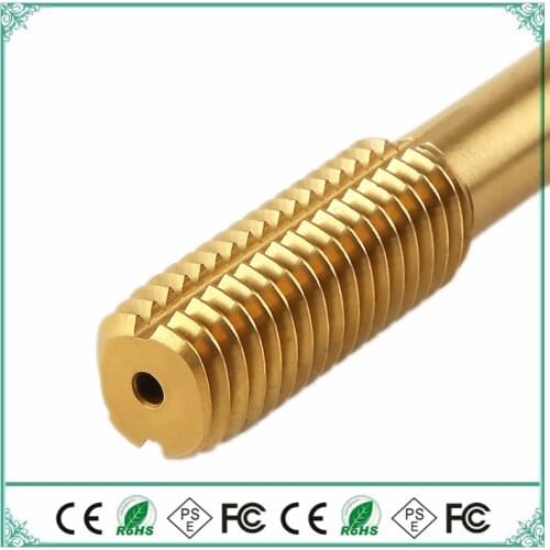 Taps M2-M12 HSS Coated titanium extrusion No scrap high performance thread Tapping steel stainless steel processing 10PCS