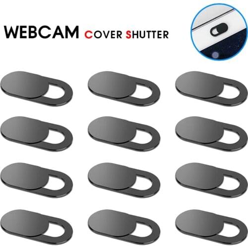 3/6Pcs WebCam Cover Ultra-Thin Universal Slider Plastic Camera Cover Lens Privacy Sticker for Laptops PC Mobile Phone Tablet