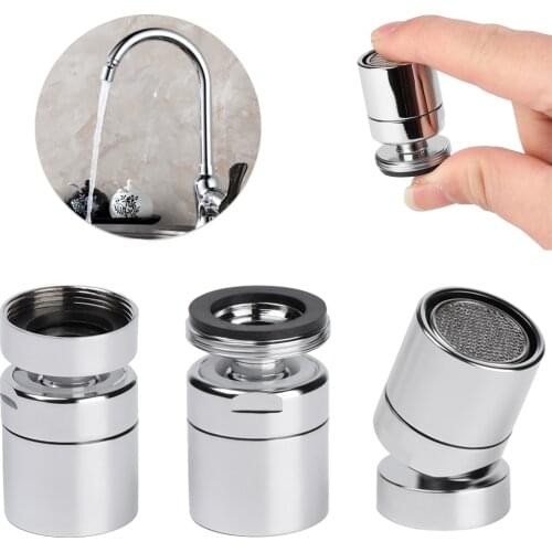 360-Degree Swivel Brass Water Saving Tap Flexible Sink Mixer Faucet Aerator Sprayer Sink Aerator Tap Nozzle Home Hardware