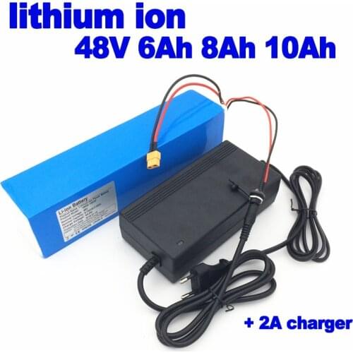48V 6Ah 8Ah 10Ah li ion lithium ion polymer built-in BMS for electric bike ebike fold up bicycle scooter Kettle Shape style
