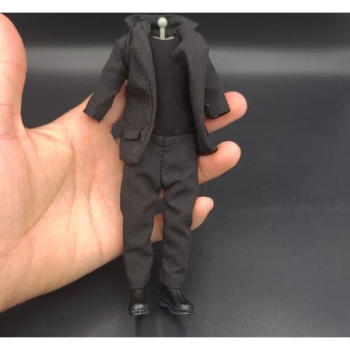 1/12 Scale Fashion Doll Coat Jacket Pants Jumpsuit Shirt Set For 6 inch Action Figure Model DIY Accessories