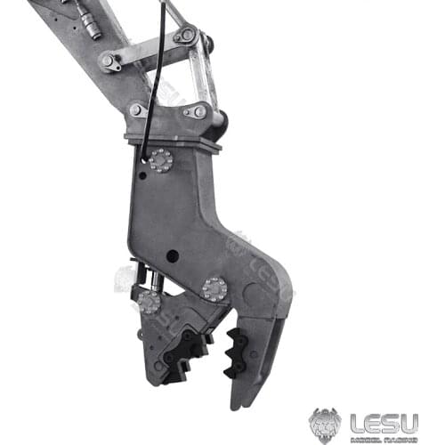 Metal Hydraulic Crusher Pliers for 1/14 LESU Komatsu AC360 A0006 RC Excavator TH18387-SMT1