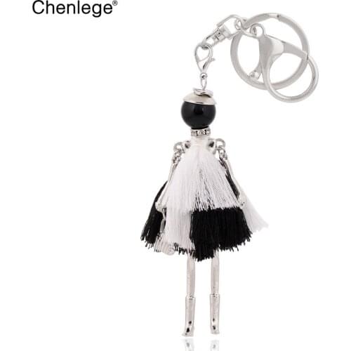 Fashion 2020 key chains charms tassel keychain bag pendant alloy women key ring lady handmade holder keyring accessory
