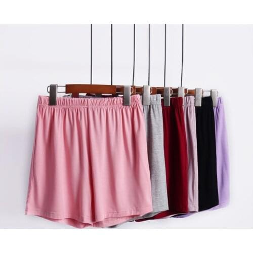 Fashion Modal Ladies Sports Shorts Summer Loose Mini Sexy Short Shorts Girl Thin Plus Size Casual Home Wear Women Plus Size Xxxl