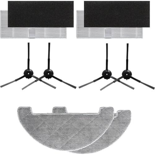 For Proscenic M7max Side Brushes Filters Rag Washable Cloth For Proscenic M7max Sweeper Robot Cleaning Accessories