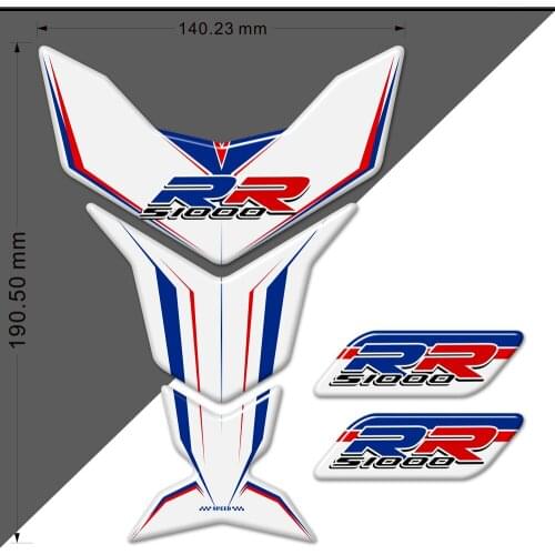 Stickers Protector For BMW S1000RR S 1000 RR HP HP2 HP4 Fairing Emblem Badge Tank Pad Knee 2015 2016 2017 2018 2019 2020 2021
