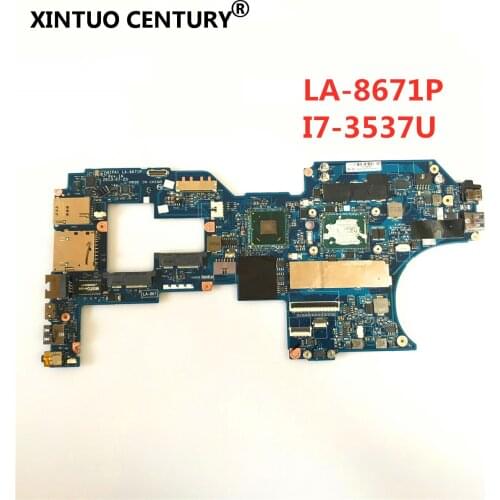 LA-8671P for Lenovo Thinkpad S230U S230 Notebook PC Motherboard 04X0734 With CPU i7 3537U 8G RAM 100% Tested Work