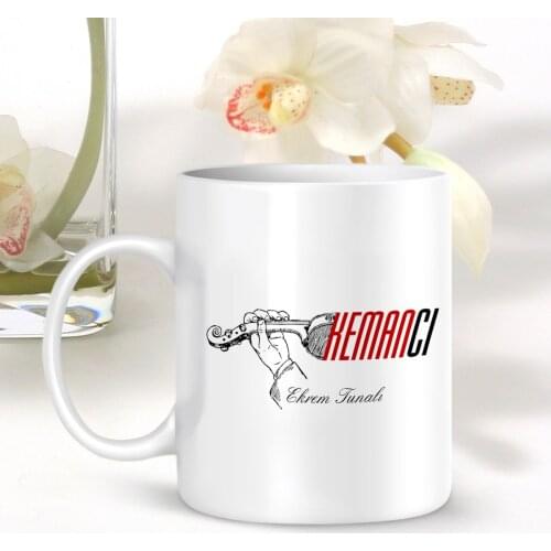 Personalized Professional Violinist White Mug Cup-001