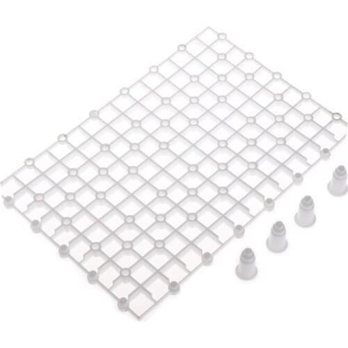 Fish Tank Plastic Isolation Filter Patition Board Aquarium Coral Separator Base