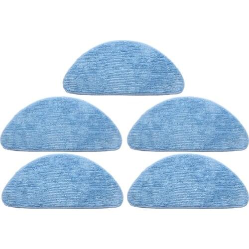 5pcs Robotic Vacuum Cleaners Mop Cloth for REDMOND RV-R650S Vacuum Cleaner Parts Cleaning Mop Replacement