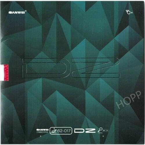 SANWEI DZ Pips-long (DIZZY, Tenacious Pips, ITTF Approved) Table Tennis Rubber Pimples Long Topsheet OX without Sponge