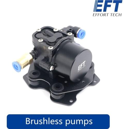EFT Agricultural drone Mini Brushless Water Pump Spray pump Pesticide Miniature Pressure Reflux Diaphragm pump