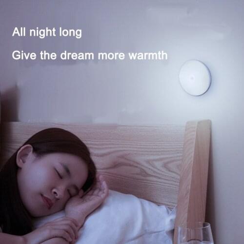 Motion Sensor Light Induction Night Light Stair Closet Light USB Rechargable LED Night Lamp for Bedroom Living Room