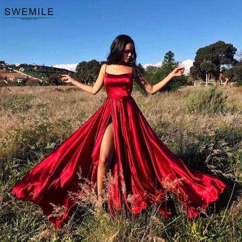 SWEMILE Womens Satin Dresses