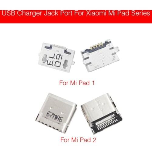 Weeten Genuine USB charger jack socket For Xiaomi Mipad Date charging dock jack slot For Xiaomi Mipad 2 Usb Micro Plus parts