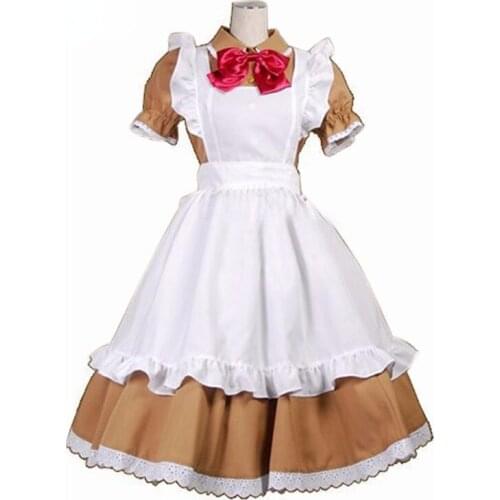 Anime Axis Powers Hetalia Chibi Romano Maid Lolita Dress Women Halloween Costume