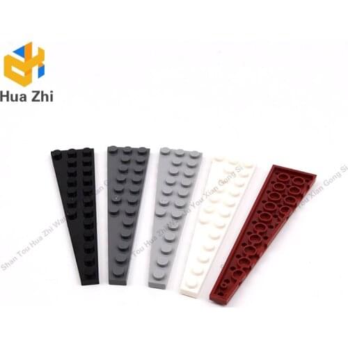 Building Blocks Parts 47398 6PCS Wedge Plate 12 x 3 Right LEGOING MOCS Education