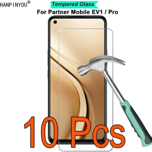 10 Pcs/Lot For Partner Mobile EV1 / Pro 9H Hardness 2.5D Ultra-thin Toughened Tempered Glass Film Screen Protector Guard