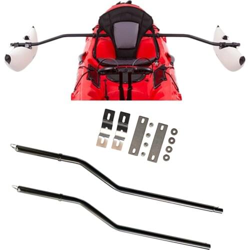 2Pcs Stabilizer Pole Bracket - Great for DIY Kayak Outriggers Fishing Standing Sailing Fishing Paddling