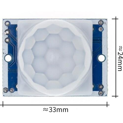 Free Shipping 50PCS SR501 HC-SR501 Adjust IR Pyroelectric Infrared PIR module Motion Sensor Detector Module