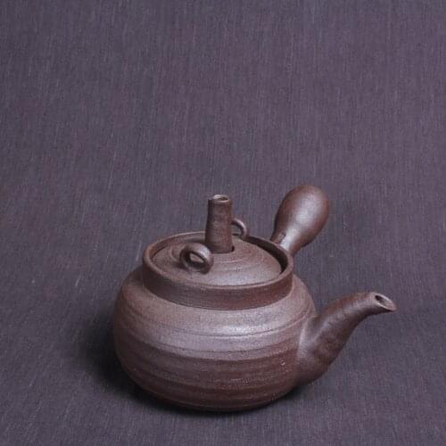 "KingTeaMall" Chaozhou Pottery "Hollow" Water Boiling Kettle for Chinese Gongfu Tea, Teawares, Teasets, Teatools, Gifts