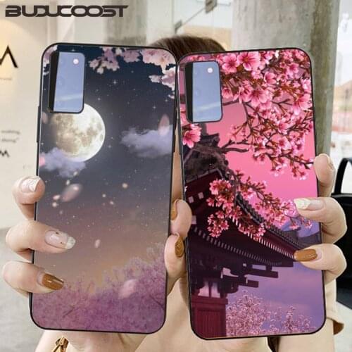 Hrmes flor ciruela flor Phone Case for Samsung Galaxy S10 S10E Lite s6 s7 s8plus s9plus S5 S20
