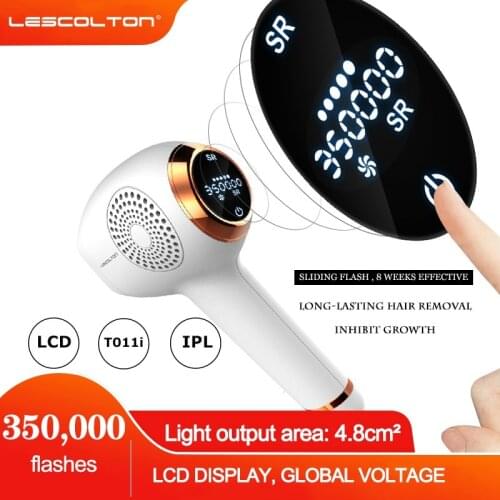 Lescolton IPL Epilator T011i 350000 Flashes Professional Laser Hair Remover Permanent Home Use Electric Epilator For Women