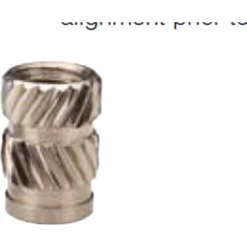IUTC-M2/M2.5/M3/M4/M5/M6/256/440/632/832/024/0420/0428/0616 Straight WallThru-Threaded Insert,Stainless steel