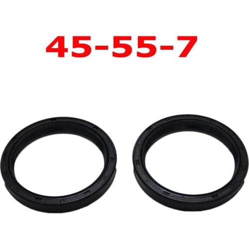 Oil seal 45-55-7 For Nitrile Covered Double Lip With Garter Free Shipping