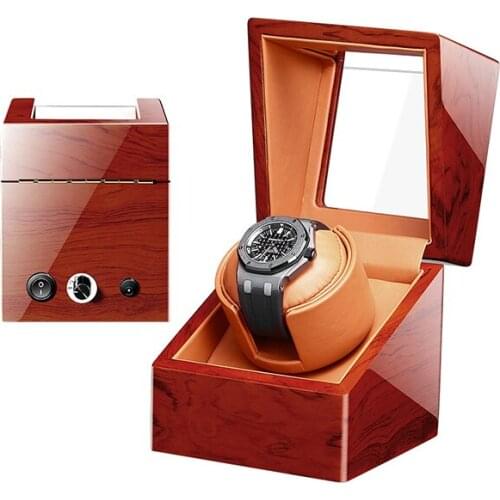 Top Watch Winders For Automatic Watches Motor Shaker Holder Display Winder Box Jewelry Watchwinder Storage Case виндер для часов
