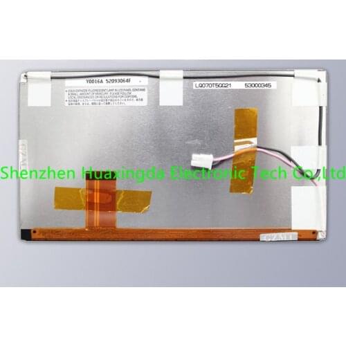 New Shap LQ070T5GG21 LCD display 7inch screen monitor for Car DVD CD radio audio Navigation systems