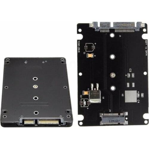 M.2 NGFF SATA SSD To 2.5 inch SATA Adapter Card Case key (B M2 NGFF M Adapter Computer Notebook Desktop ) Socket For PC E7U2