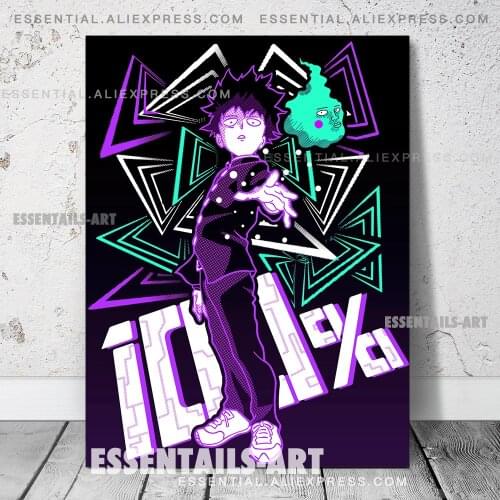 Shigeo Kageyama Psychic Chaos Poster Canvas Wall Art Painting Decor Pictures Bedroom Study Living Room Home Decoration Prints