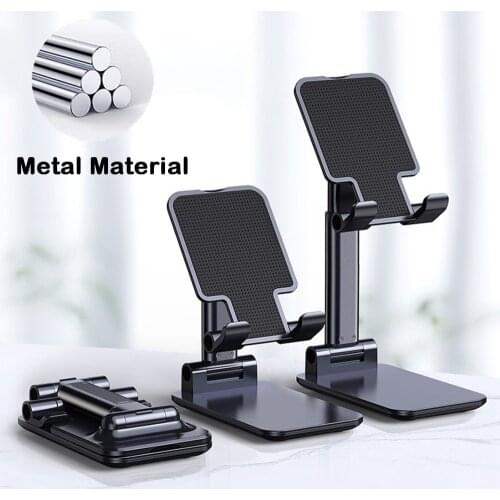 Phone Holder Portable Tablet Holder iPad Stand Desktop Bracket Adjust Foldable Stand for iPhone Samsung Xiaomi Huawei