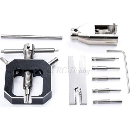 Aluminum Alloy Gear Puller / Professional Tool Universal Motor Pinion Gear Puller Remover Used for RC Motor Upgrade Accessories