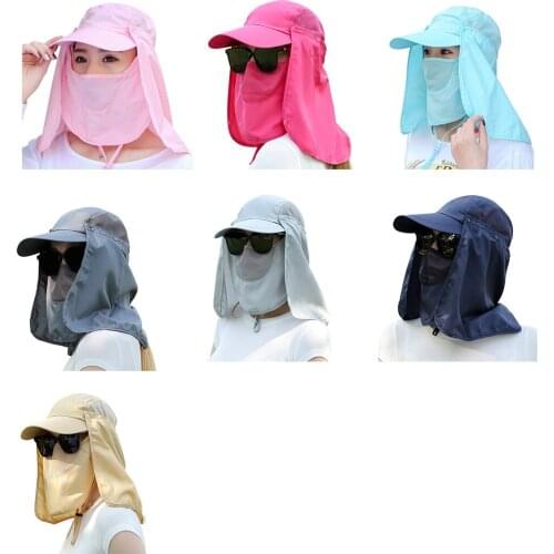 Hat Sunshade Windproof Fishing Cap Summer Dustproof Baseball Hat Outdoor Hiking Camping Headwear 2021 new